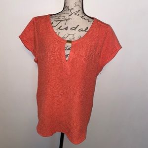 🧡NWOT Calvin Klein Textured Mixed Media Top🧡